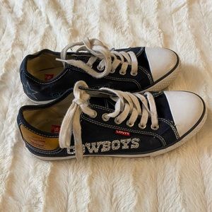 Dallas Cowboys Levi Tennis Shoes